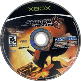 Shadow the Hedgehog - Disc Image