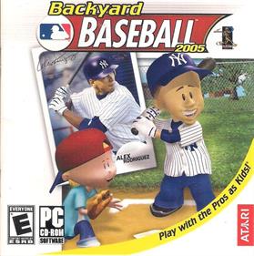 Backyard Baseball 2005 - Box - Front Image