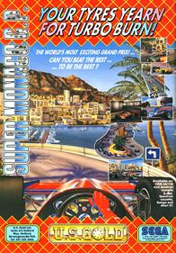 Super Monaco G.P. - Advertisement Flyer - Front Image