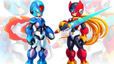 Mega Man Zero/ZX Legacy Collection - Fanart - Background Image