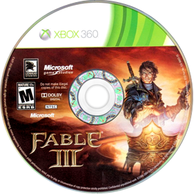 Fable III - Disc Image