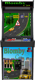 Blomby Car - Arcade - Cabinet Image