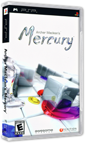 Archer Maclean's Mercury - Box - 3D Image