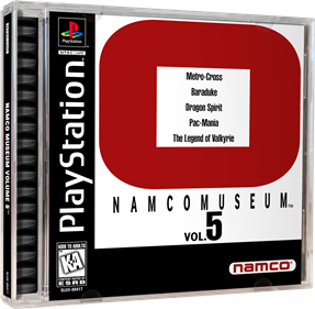 Namco Museum Vol. 5 - Box - 3D Image