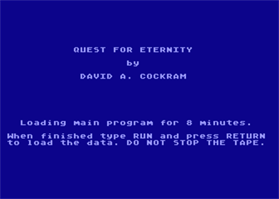 Quest for Eternity - Screenshot - Game Title Image