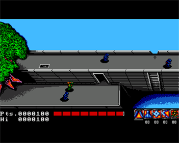 Teenage Mutant Hero Turtles [Mirrorsoft] - Screenshot - Gameplay Image