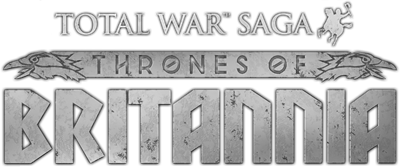 Total War Saga: Thrones of Britannia - Clear Logo Image