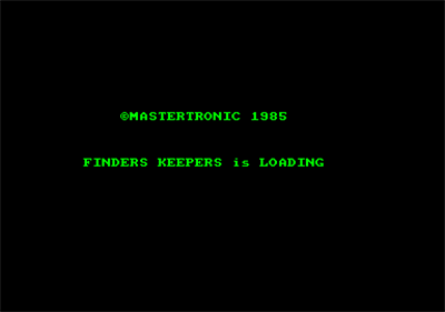 Finders Keepers - Screenshot - Game Title Image