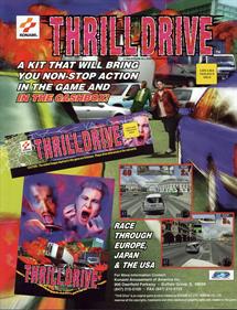 Thrill Drive - Advertisement Flyer - Back Image