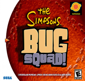 The Simpsons Bug Squad - Box - Front Image