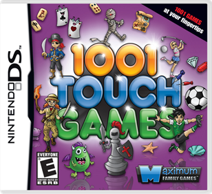 1001 Touch Games - Box - Front - Reconstructed