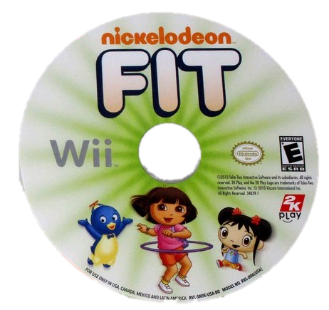 nickelodeon fit wii