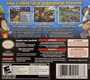 Yard Sale Hidden Treasures: Sunnyville - Box - Back Image