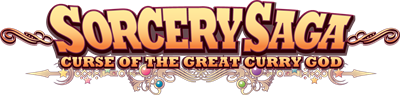 Sorcery Saga: Curse of the Great Curry God - Clear Logo Image