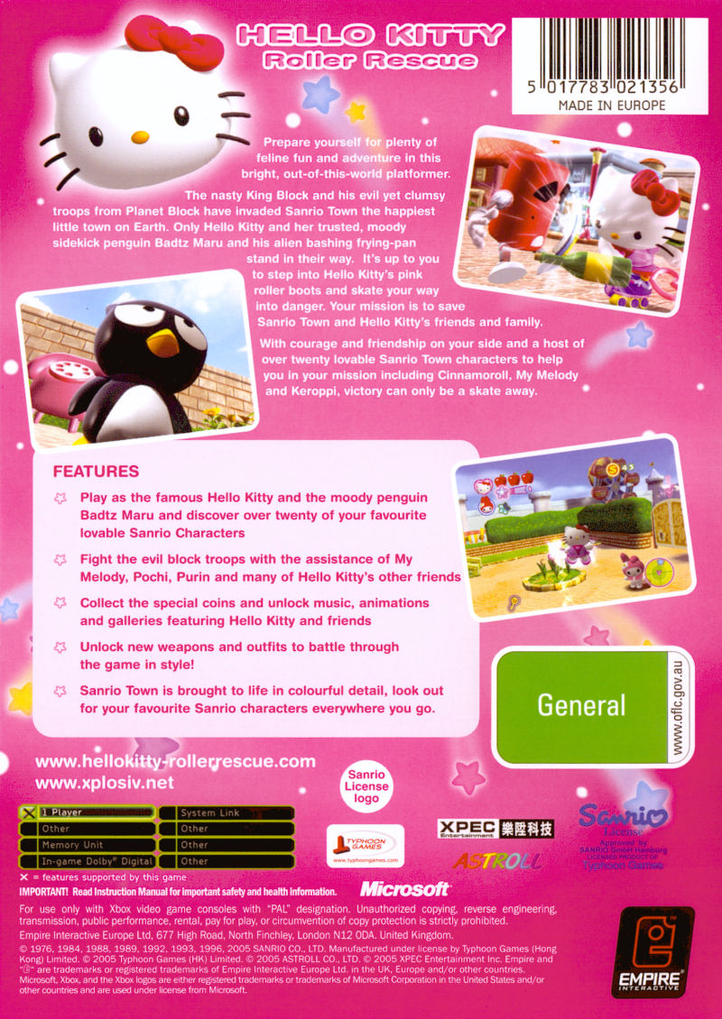 Hello Kitty: Roller Rescue Images - LaunchBox Games Database