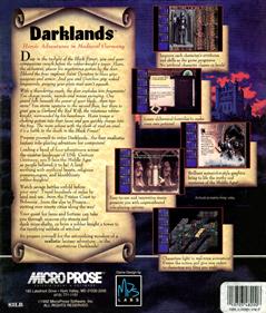Darklands - Box - Back Image
