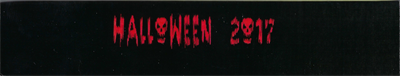 Halloween 2017: NA Scare Cart - Banner Image