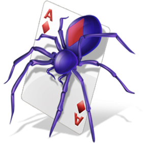 Spider Solitaire - Clear Logo Image