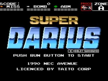 Super Darius - Screenshot - Game Title Image