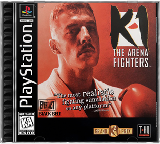 K-1: The Arena Fighters - Box - Front - Reconstructed Image