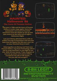 Haunted Halloween 86: The Curse of Possum Hollow - Box - Back Image