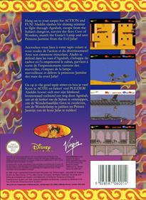 Aladdin (NMS Software) - Box - Back Image