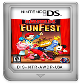 Garfield's Fun Fest - Fanart - Cart - Front Image