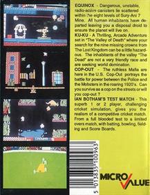 Four Great Games: Volume 3 - Box - Back Image