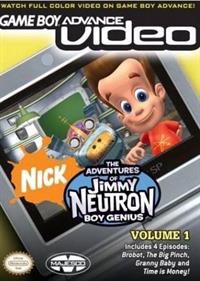 Game Boy Advance Video: The Adventures of Jimmy Neutron Boy Genius: Volume 1 - Box - Front Image