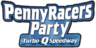 Penny Racers Party: Turbo-Q Speedway  - Clear Logo Image