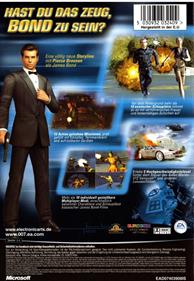 007: Nightfire - Box - Back Image