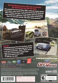 Ford Racing: Off Road - Box - Back Image