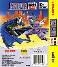 Batman: Revenge of the Joker - Box - Back - Reconstructed Image