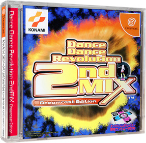 Dance Dance Revolution 2nd Mix: Dreamcast Edition - Box - 3D Image