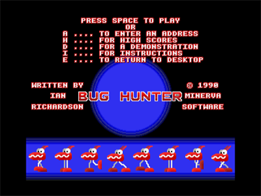 Bug Hunter and Moon Dash - Screenshot - Game Title Image