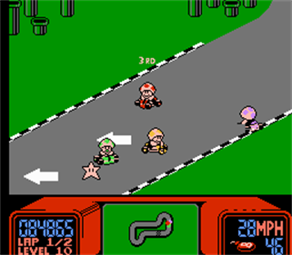 Mario Kart (pacnsacdave) - Screenshot - Gameplay Image