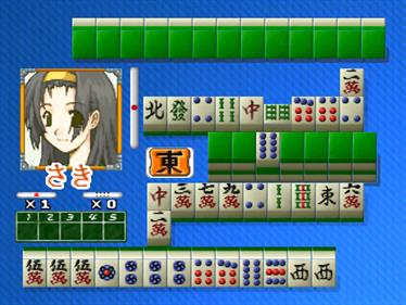 Bishoujo Renai Mahjong Series: Karan Koron Gakuen: Munekyun Hen - Screenshot - Gameplay Image