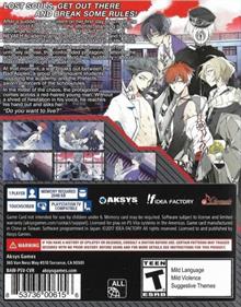 Bad Apple Wars - Box - Back Image