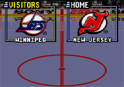 ESPN National Hockey Night - Screenshot - Game Select Image