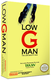 Low G Man: The Low Gravity Man - Box - 3D Image