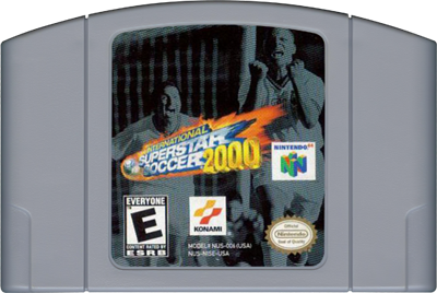 International Superstar Soccer 2000 ISS - Nintendo 64 Videogame - Editorial  use only Stock Photo - Alamy