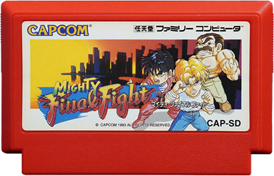 Mighty Final Fight - Cart - Front Image