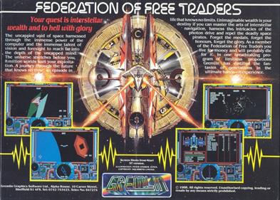 FOFT: Federation of Free Traders - Box - Back Image