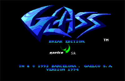 Glass - Screenshot - Game Title Image