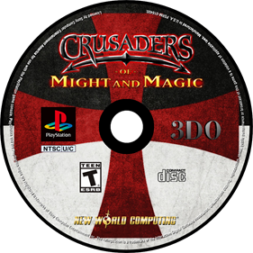 Crusaders of Might and Magic - Fanart - Disc Image