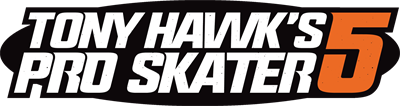 Tony Hawk's Pro Skater 5 - Clear Logo Image