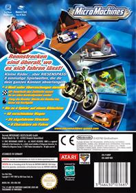 Micro Machines - Box - Back Image