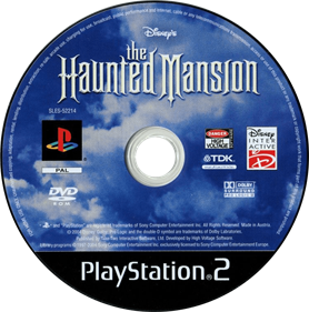 The Haunted Mansion - Disc Image
