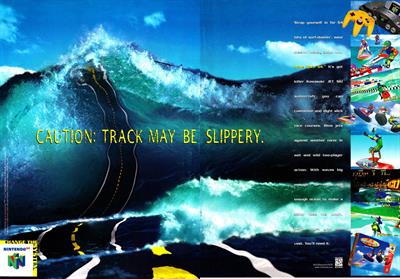 Wave Race 64: Kawasaki Jet Ski - Advertisement Flyer - Front Image