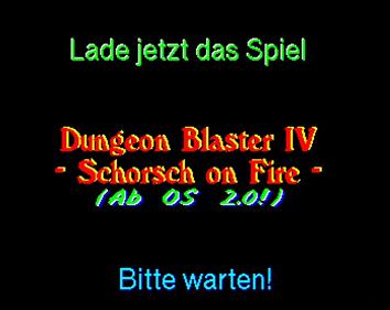 Dungeon Blaster IV - Screenshot - Game Title Image